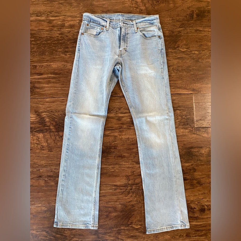 LEVI 527 slim bootcut jeans